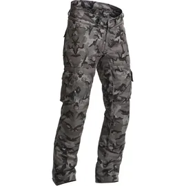 Lindstrands Zion Camo, Textilhose wasserdicht - Schwarz/Dunkelgrau/Grau - 48