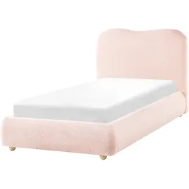 Beliani Blagnac 90 x 200 cm Rosa