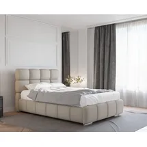 Homesy Polsterbett Bliss, Ein Luxusbett in jeder Größe 120x200cm 100x200 cm 90x200cm braun 120 cm