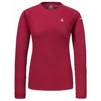 Schöffel Damen Style Blaueis Longsleeve (Größe M, rot)