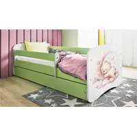 raumhirsch furniture Kinderbett Raumhirsch 80 x 180 cm Holzwerkstoff grün