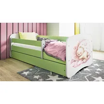 raumhirsch furniture Kinderbett Raumhirsch 80 x 180 cm Holzwerkstoff grün