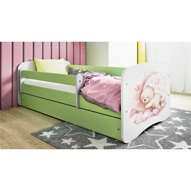 raumhirsch furniture Kinderbett Raumhirsch 80 x 180 cm Holzwerkstoff grün