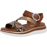 remonte Plateau-Sandaletten Damen Braun 42