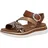 remonte Plateau-Sandaletten Damen Braun 42