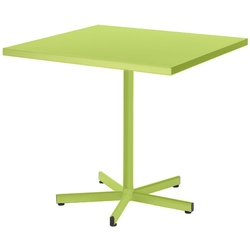 Metalltisch Basic Color Schaffner AG hellgrün, Designer Schaffner, 72x70x70 cm