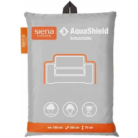 Siena Garden AquaShield Loungesesselhülle 100 x 100 x 70 cm Grau