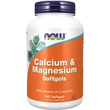 NOW Foods Calcium & Magnesium Softgels 240 St.