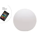 8 seasons DESIGN Shining Globe weiß – 60 cm – inkl. RGB-Leuchtmittel , Auslaufartikel
