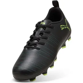 Puma Future 8 Play FG/AG Kinder black/fizzy light/green terrain 34