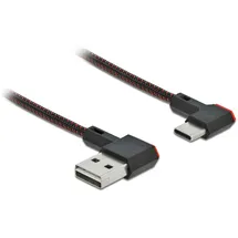 DeLock USB-A auf USB-C 0,5 m Schwarz