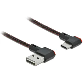 DeLock USB-A auf USB-C 0,5 m Schwarz