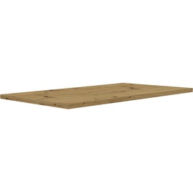 Forte Tischsystem: Tischplatte aus Holzwerkstoff in Artisan Eiche, 160 x 3,8 x 90 cm