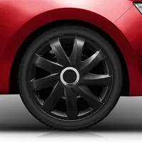 14" 14 Zoll Radkappen Radblenden 01/RK Schwarz Matt (Farbe und Größe wählbar!)