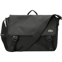 Lacoste Core Essentials Neocroc Messenger 32.5 cm schwarz