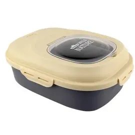 Dehner Wild Nature Futtertonne Barrel, ca. B33xH37,5/16xT45 cm, 25 l, Beige, Anthrazit