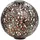 Dehner Solarkugel Luanda Ø 30 cm Silber/Kupfer