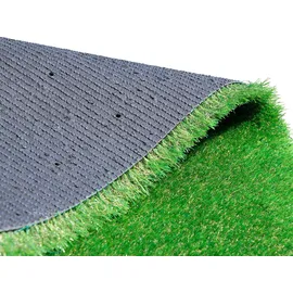 MY HOME Kunstrasen MY HOME "Rasenteppich MERAN, Made in Netherlands", grün, B:200cm H:40mm L:400cm, Polyethylen (PE), Teppiche, natürliche Optik, wasserdurchlässig, für Balkon, Terrasse & Garten