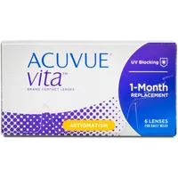 Acuvue Vita for Astigmatism 6 St. / 8.60 BC / 14.50 DIA / -6.50 DPT / -0.75 CYL / 70° AX
