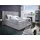 Collection AB Boxspringbett »Copenhagen« inklusive Bettkasten, Topper, wahlweise mit LED-Beleuchtung, grau