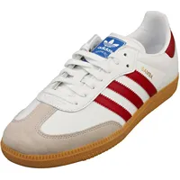 Adidas Samba OG cloud white/collegiate burgundy/gum 45 1/3