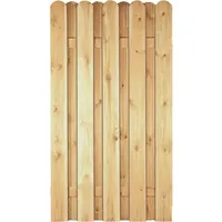 Tetzner & Jentzsch Sichtschutzelement 100 x 180 cm Grün Holz