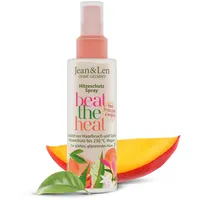 Jean&Len Jean & Len Beat The Heat Hitzeschutzspray, mit Mango Duft, leichte Konsistenz, schützt das Haar vor Hitzeschäden bis 230°C, Heat Protection Spray, ohne Parabene & Silikone, vegan, 100 ml