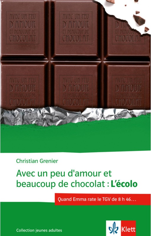 Collection Jeunes Adultes / Avec Un Peu D'amour Et Beaucoup De Chocolat: L'écolo - Christian Grenier, Kartoniert (TB)