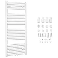 Buderus Badheizkörper 1820 x 550 mm 932 W weiß Mittenanschluss