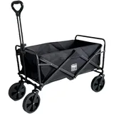 Happy People Bollerwagen schwarz, Bollerwagen, Kinder, Polyester, faltbar