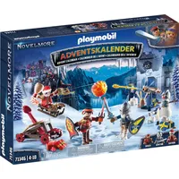 Playmobil Novelmore Adventskalender Kampf im Schnee 71346