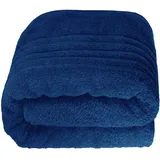 Lashuma London Saunatuch 80 x 220 cm blau