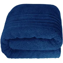 Lashuma London Saunatuch 80 x 220 cm blau