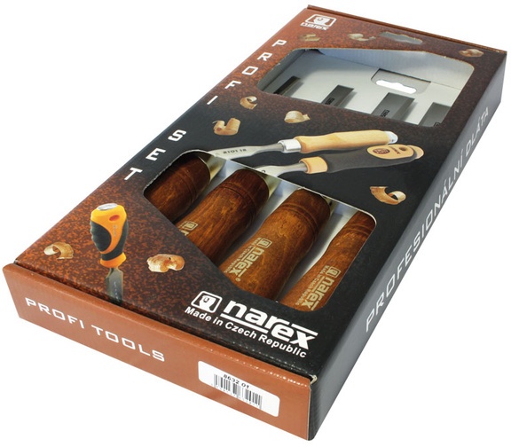 Narex Stemmeisen - PREMIUM Wood Line Plus SET