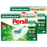 Persil Power Bars Universal Waschmittel, vordosiertes Vollwaschmittel, 2x 16 WL