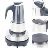 Elektrisch Kaffeekanne Espressokocher Kaffeebereiter Espressomaschine 4 Tassen