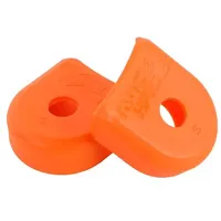 Race Face Crank Boot PEDAL Kurbelabdeckung (Carbon-Kurbelgarnitur) – orange