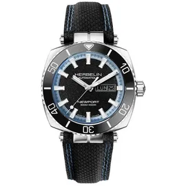 Michel Herbelin Newport Héritage Diver Automatikuhr Edelstahl 42 mm 1774AN154