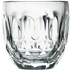 La Rochère LA ROCHERE Espressotasse Facetten 10 cl x6 - La Rochere Transparent Rundglas