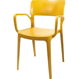 Essentials Wing Stapelstuhl 54 x 50 x 82 cm gelb 1 St.