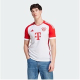 adidas Herren Trikot FC Bayern München 23/24 Heim, WHITE/RED, XS