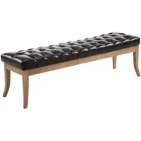 CLP Sitzbank Ramses Kunstleder antik-hell braun/150 cm