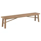 hellin Sitzbank Galway Braun 200 x 40 x 48 cm