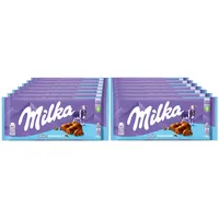 Milka Tafelschokolade Luflee 90 g, 14er Pack