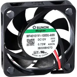SUNON EF40101B1-1000U-A99 Axiallüfter 12 V/DC 13.58 m3/h (L x B x H) 10 x 40 x 40mm