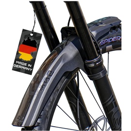unleazhed M02 Mudguard | Made in Germany |Festes Vorderrad Schutzblech | Fahrradzubehör für Mountainbikes