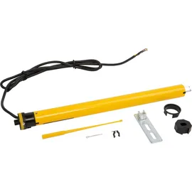 Schellenberg Rohrmotor Mini für 40 mm Stahlrohrwellen, SW 40, ideal für Kunststoff Rolladen bis 2 m2 Fläche, Rolladenantrieb