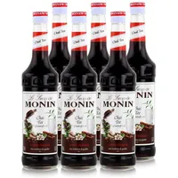 Monin Sirup Chai Tee 700ml - Cocktails Milchshakes Kaffeesirup (6er Pack)