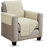 BestLivings Sesselhusse Gesteppt Creme 190 x 165 cm