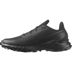 Trailrunningschuh SALOMON "ALPHACROSS 5", Gr. 46,5, schwarz, Synthetik, Textil, sportlich, Schuhe, Trailrunningschuhe